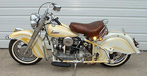 1940 Four w Glide front end L